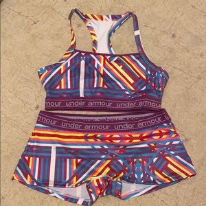 UnderArmor underwear / bra shorts set